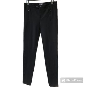 Vince Ponte Skinny Pants Black Stretched Zip Pockets Pants Women’s 6